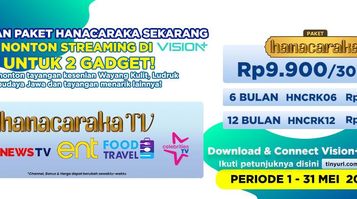 HANACARAKA TV HADIR DI K-VISION