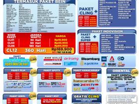Paket dan Dekoder K-Vision Bromo