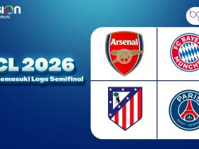 4 Tim Memasuki Laga Semifinal UCL: Perebutan Gelar Semakin Dekat