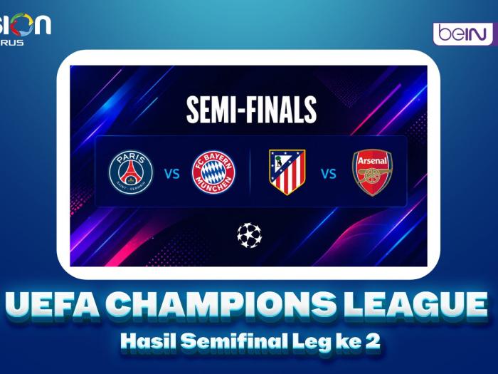 Hasil Semifinal Leg ke-1 Champions League: Duel Sengit Menuju Final