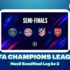 Hasil Semifinal Leg ke-1 Champions League: Duel Sengit Menuju Final