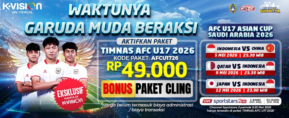 AFC U17 2026 HANYA DI K-VISION