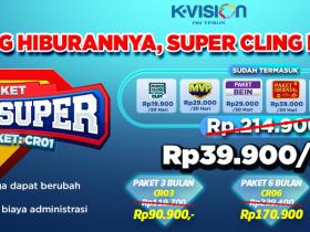 SUPER CLING HIBURANNYA, SUPER CLING MURAHNYA!