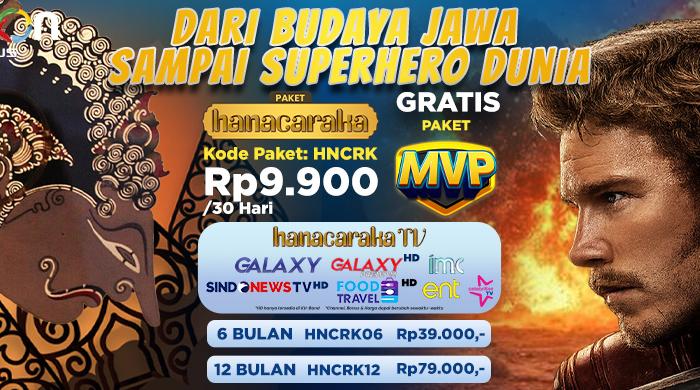 PAKET HANACARAKA GRATIS PAKET MVP