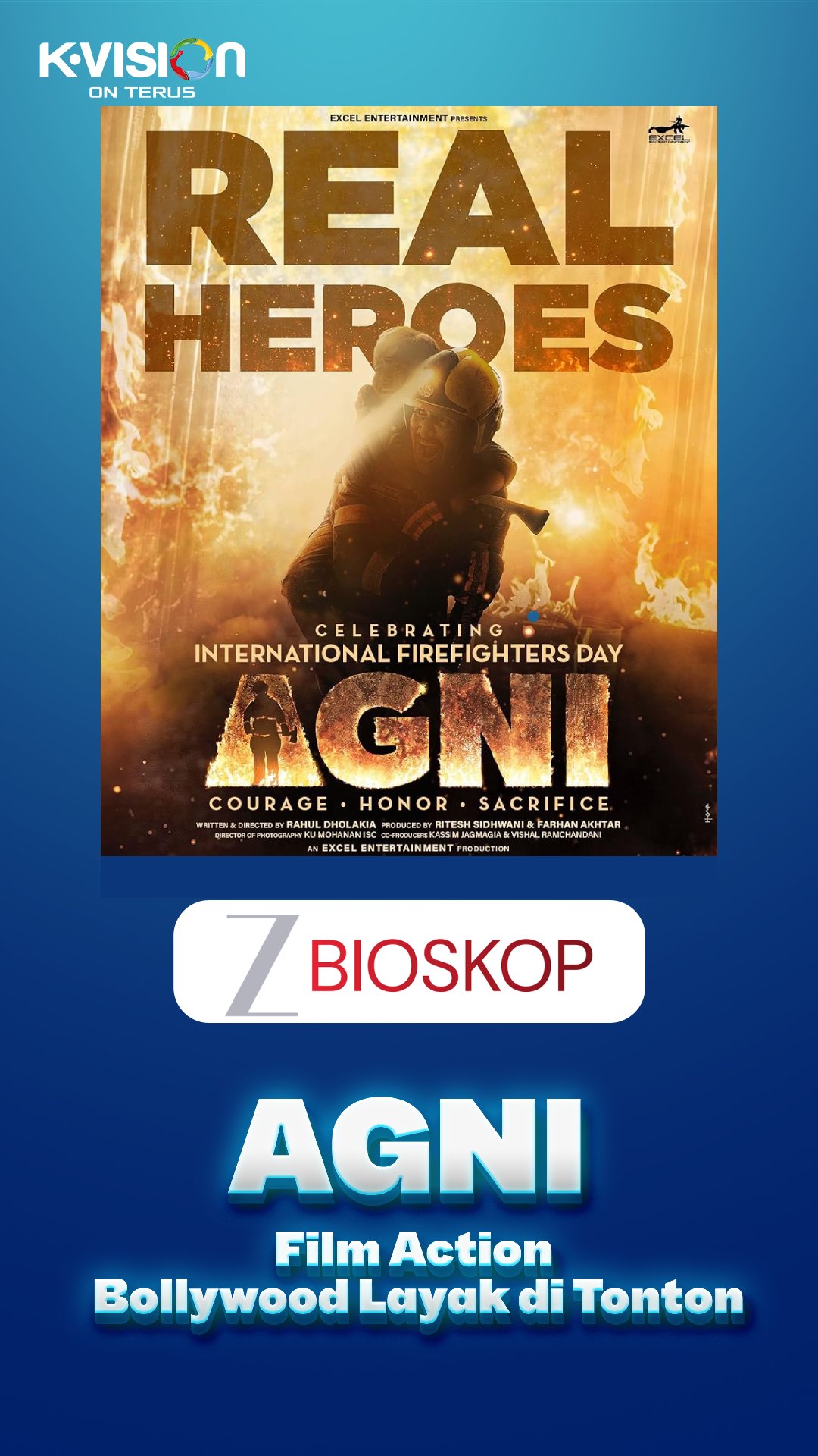 Agni, Film Action Bollywood yang Layak Ditonton di K-Vision
