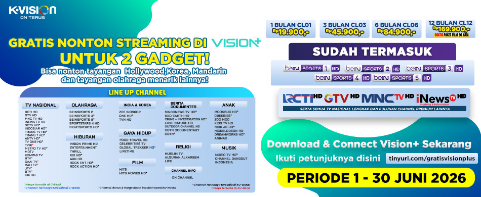 Gratis Nonton Streaming di Vision+ 2 Gadget