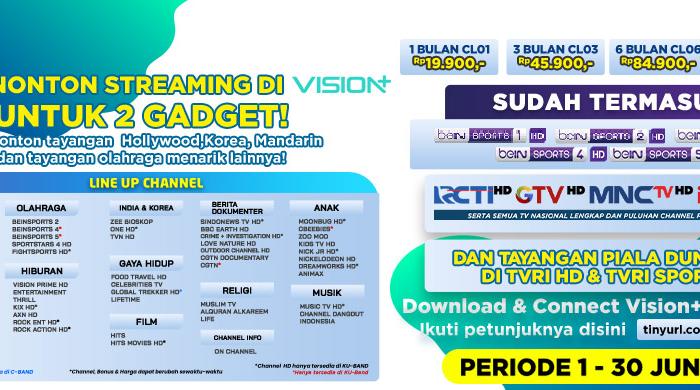 Gratis Nonton Streaming di Vision+ 2 Gadget