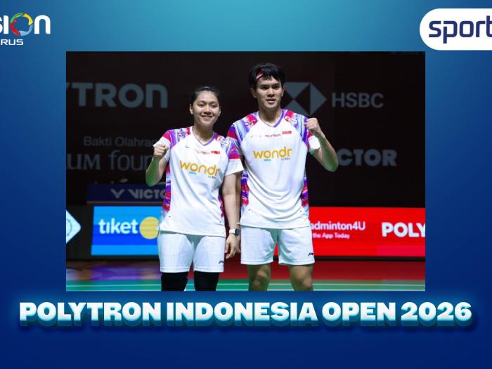 Polytron Indonesia Open 2026 Tayang di K-Vision