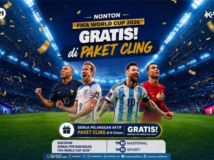 Saksikan Piala Dunia 2026 di K-Vision, Pesta Sepak Bola Dunia yang Dinantikan