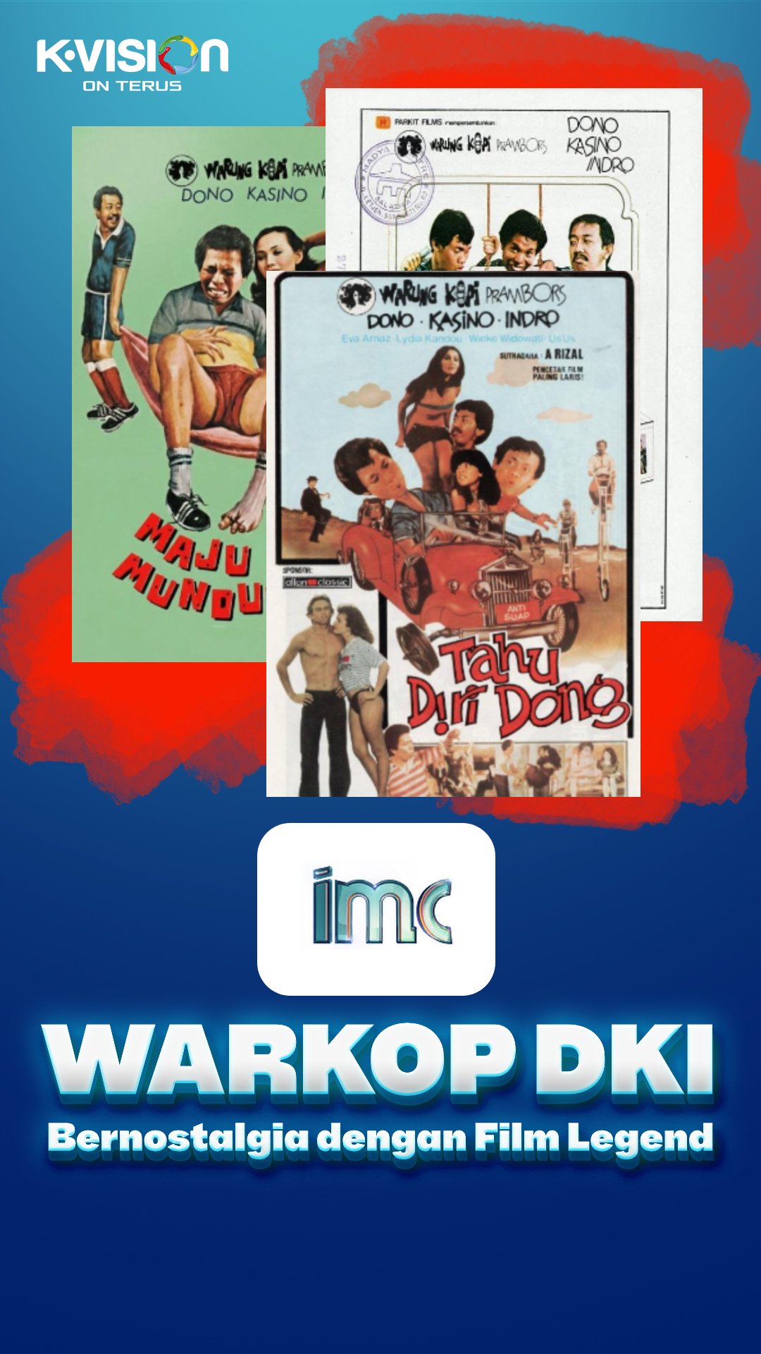 Bernostalgia dengan Serial Film Warkop DKI