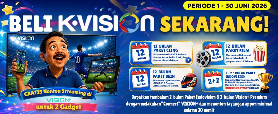 PROMO AKTIVASI DEKODER K-VISION 
