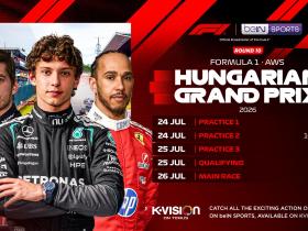 Saksikan Formula 1 Hungarian Grand Prix 2026 Live di K-Vision!
