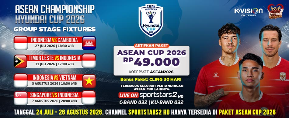 DUKUNG INDONESIA HYUNDAI ASEAN CUP 2026