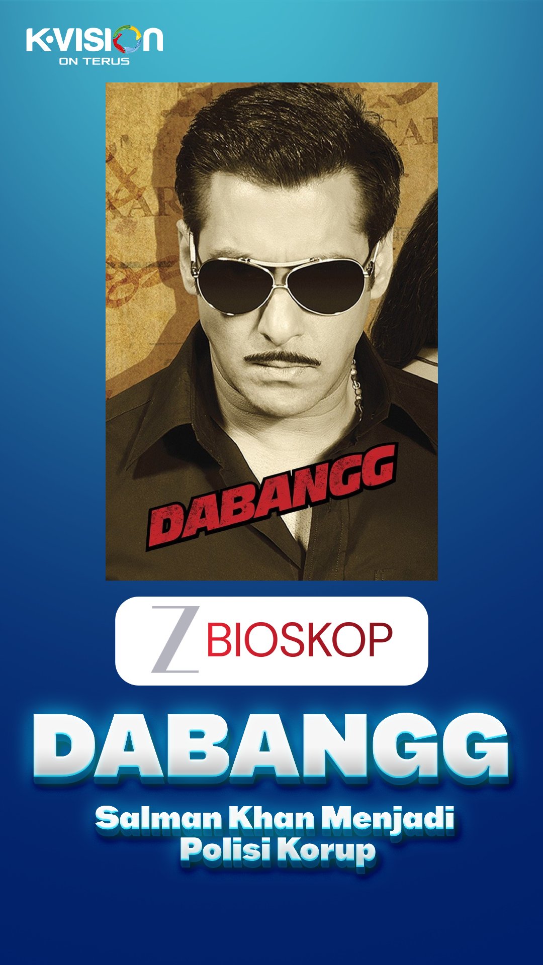 Salman Khan Menjadi Polisi Korup di Film Dabangg (2010)
