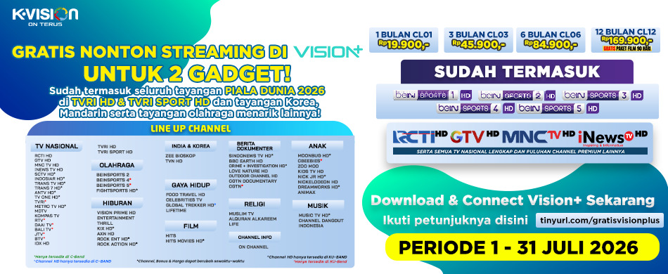 Gratis Nonton Streaming di Vision+ 2 Gadget