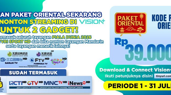 PAKET ORIENTAL NIKMATI HIBURAN TERBAIK DARI ASIA