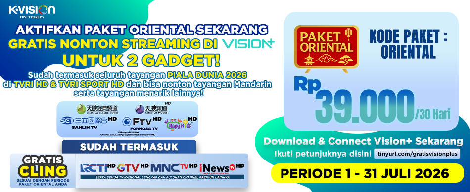 PAKET ORIENTAL NIKMATI HIBURAN TERBAIK DARI ASIA