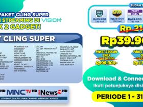 SUPER CLING HIBURANNYA, SUPER CLING MURAHNYA!
