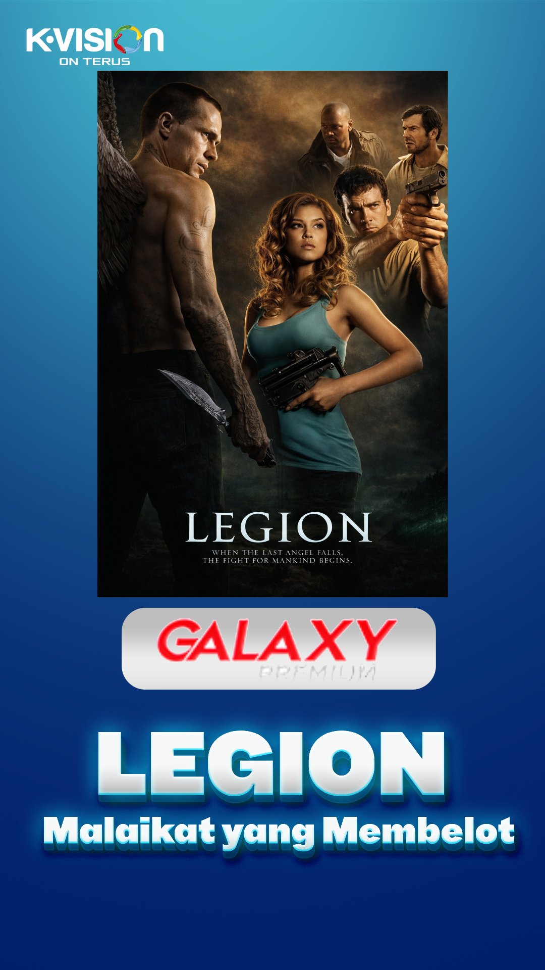 Film Legion 2010 Malaikat yang Membelot dan Pertarungan Menyelamatkan Umat Manusia