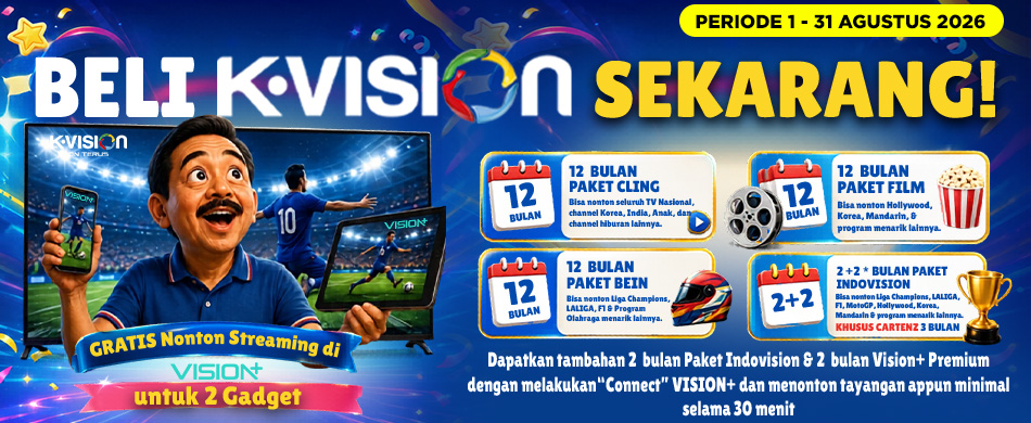 PROMO AKTIVASI DEKODER K-VISION 