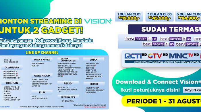 Gratis Nonton Streaming di Vision+ 2 Gadget