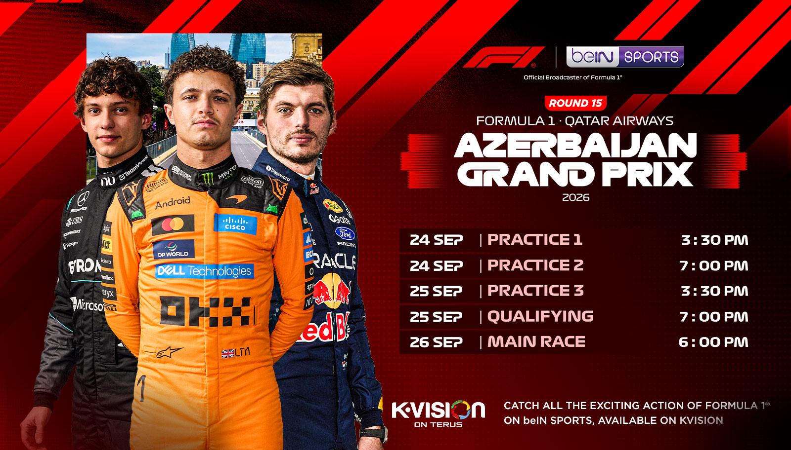 Akankah Kimi Antonelli Menang ke-3 Kalinya di Azerbaijan GP 2026?