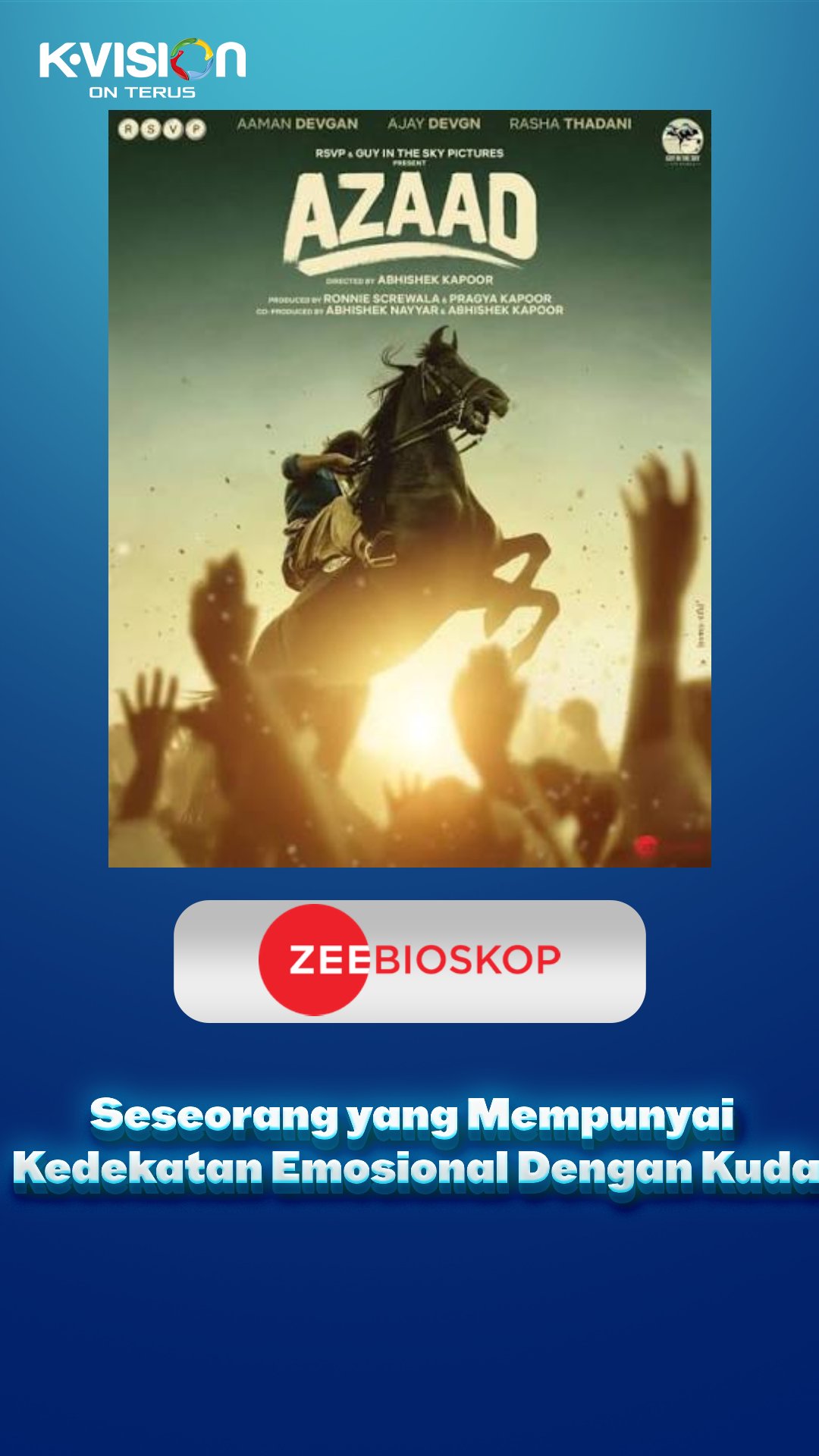Azaad (2025): Seseorang yang Mempunyai Kedekatan Emosional dengan Kuda