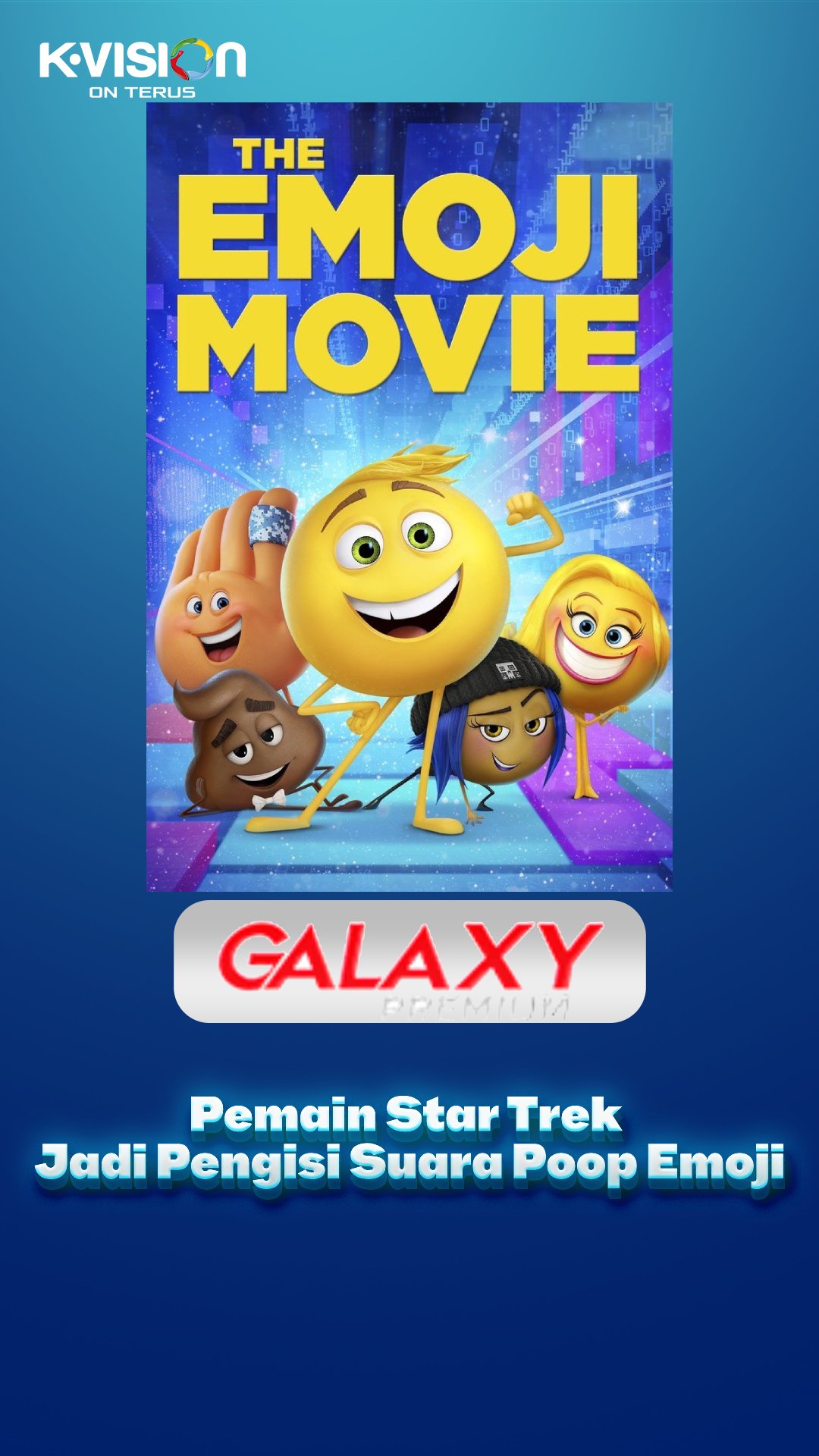 Serius? Aktor Star Trek Ini Jadi Suara Poop Emoji! (The Emoji Movie)