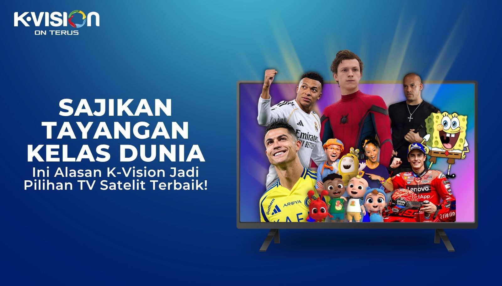 Sajikan Tayangan Kelas Dunia, Ini Alasan K-Vision Jadi Pilihan TV Satelit Terbaik!