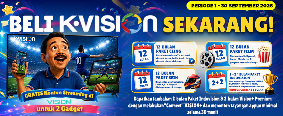 PROMO AKTIVASI DEKODER K-VISION 