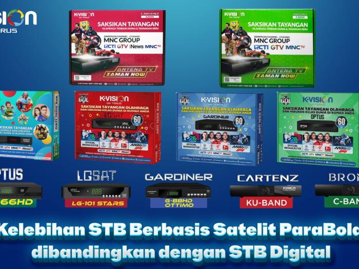Kelebihan STB Berbasis Satelit Parabola Dibandingkan dengan STB Digital