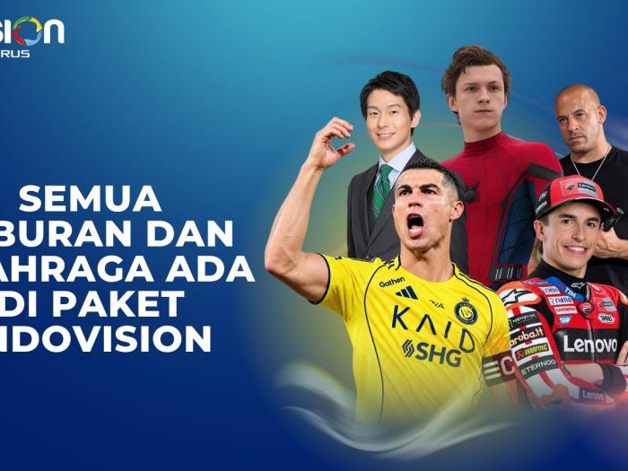 Semua Hiburan dan Olahraga Ada di Paket Indovision