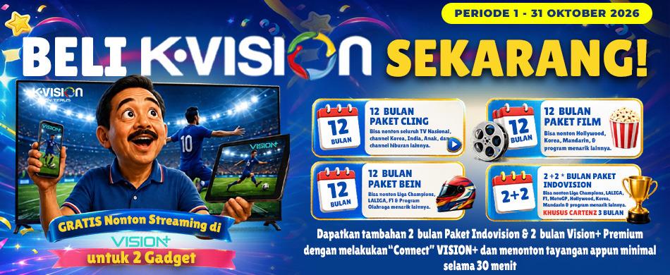 PROMO AKTIVASI DEKODER K-VISION 